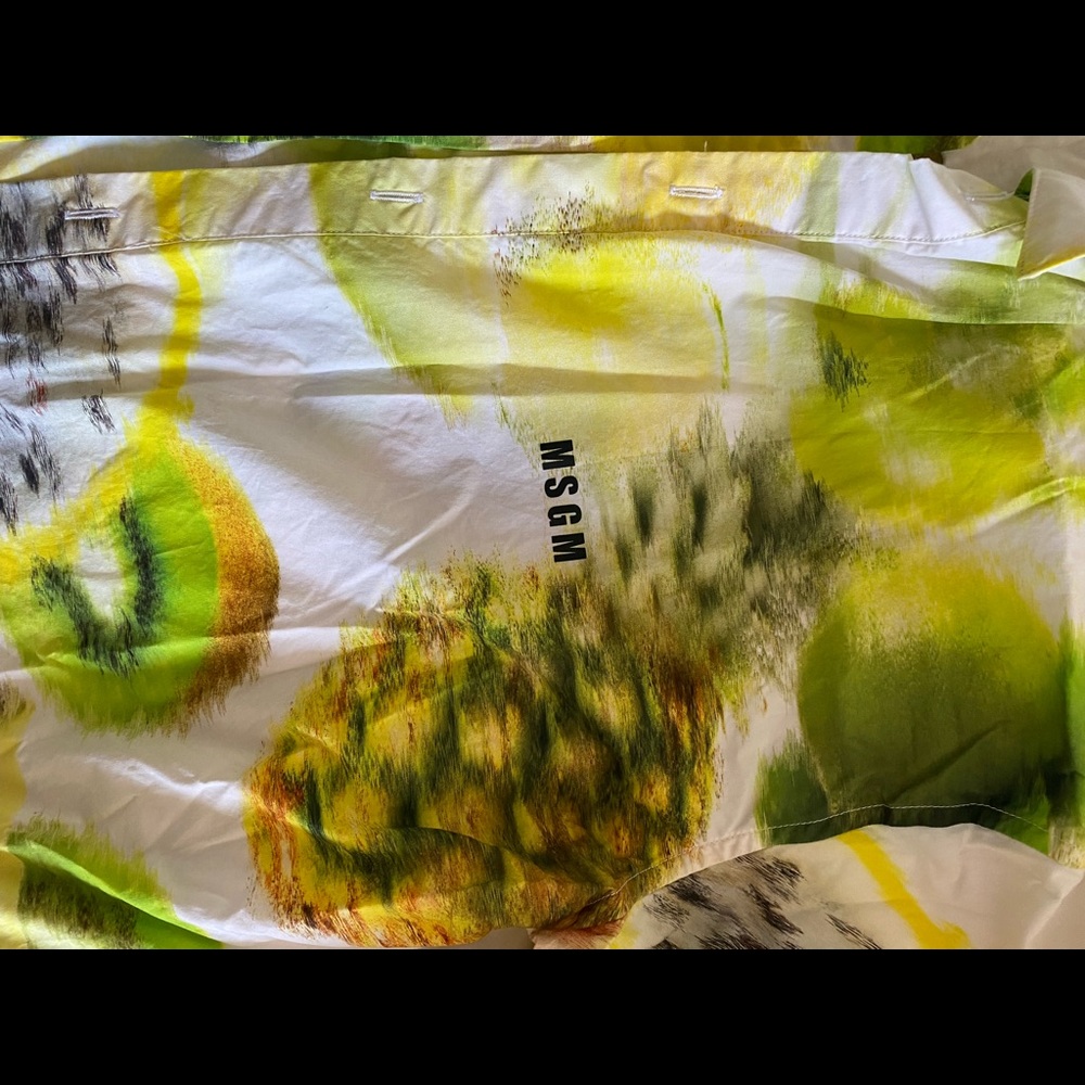 Msgm Colorful Short Sleeve Button Down - image 2